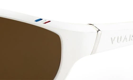Vuarnet Racing Regular 62mm Rectangular Sunglasses 4
