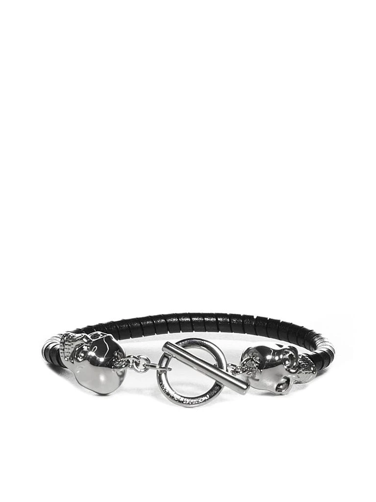 Alexander McQueen Alexander McQueen T-Bar Skull Bracelet 1