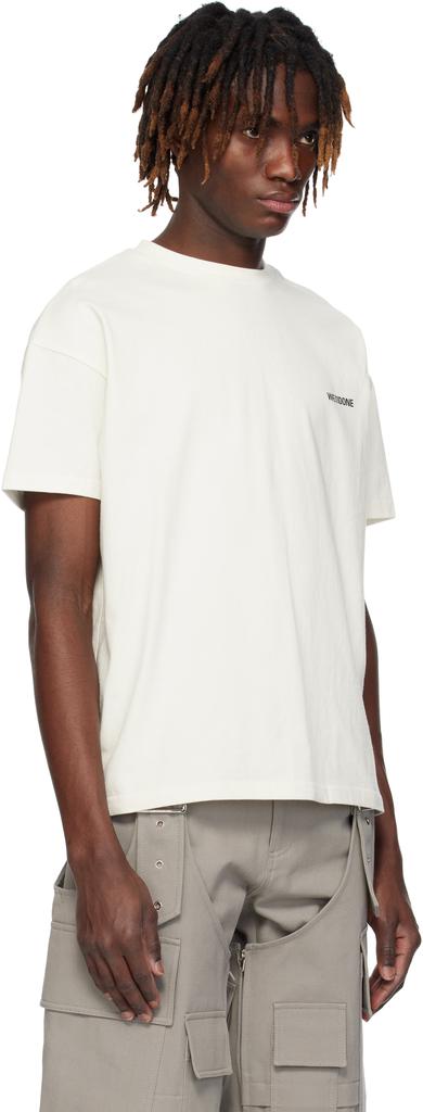 We11done Off-White Mini Logo T-shirt