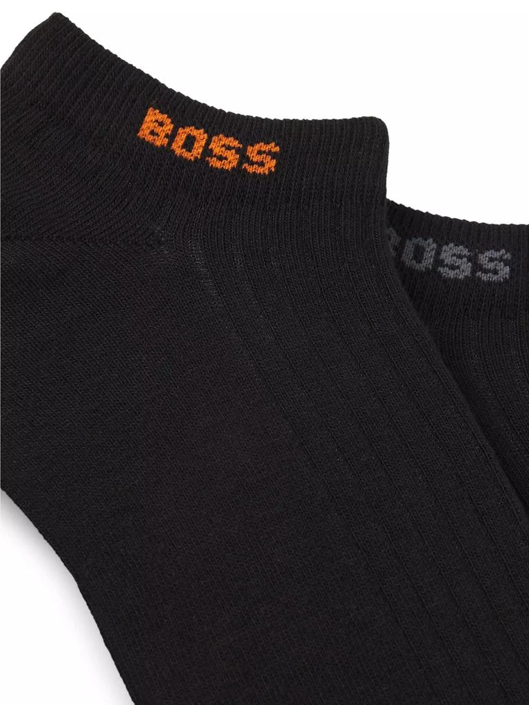 Hugo Boss Two-Pack of Ankle Socks in a Cotton Blend 3
