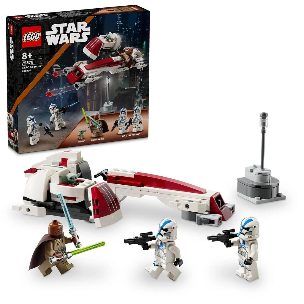LEGO LEGO Star Wars: BARC Speeder Escape Building Toy Set 75378 1