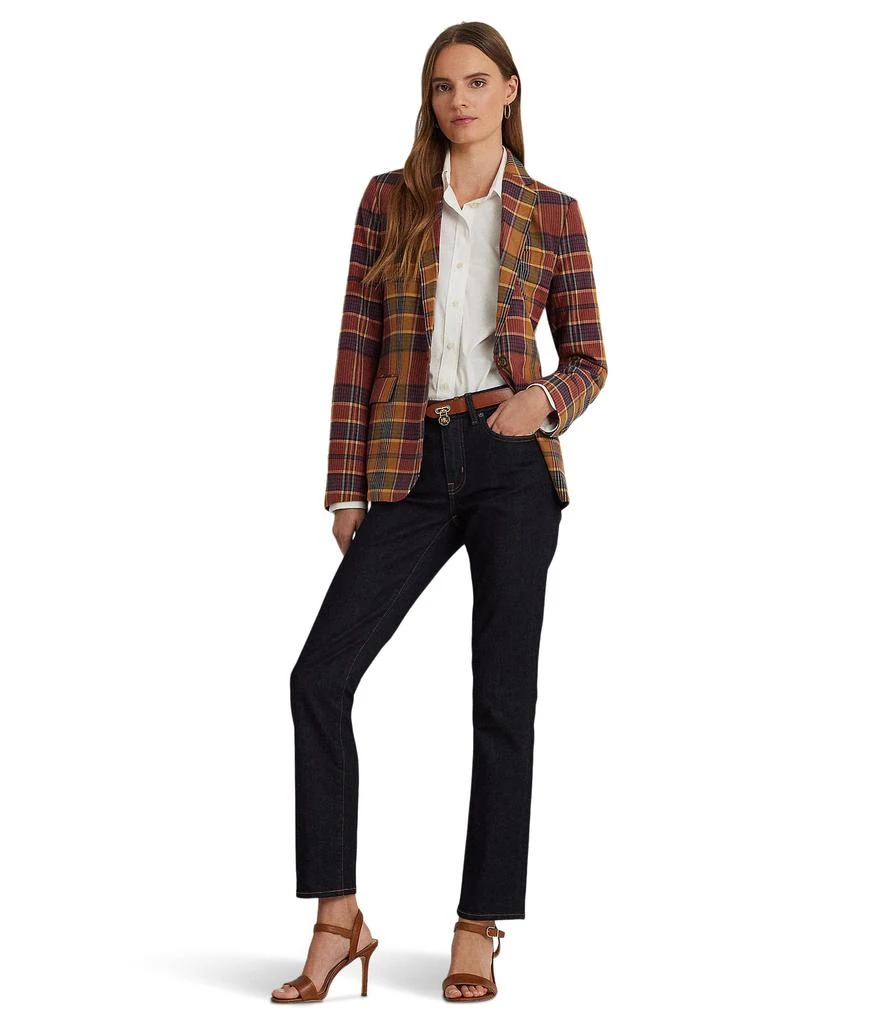 Ralph Lauren Cotton Madras Blazer 4