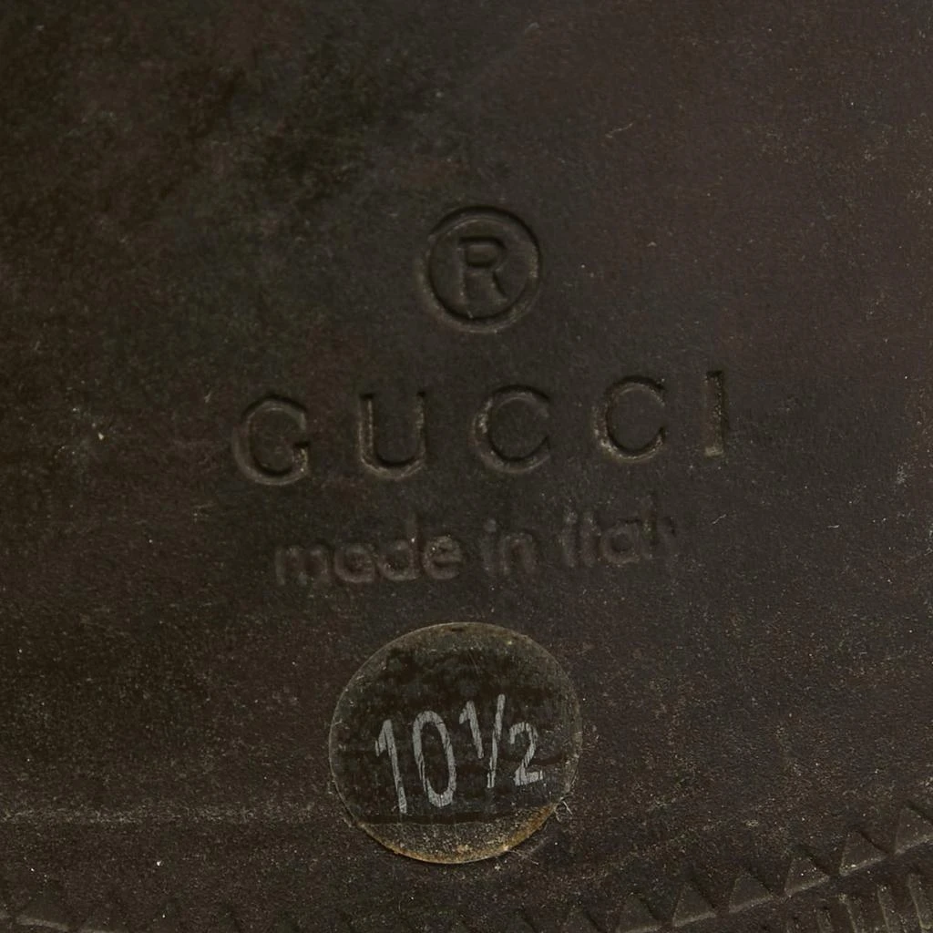 Gucci Gucci Brown Leather Lace Up Brogue Oxfords Size 44.5 7