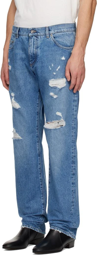 Dolce 
Gabbana Blue Classic Jeans 4