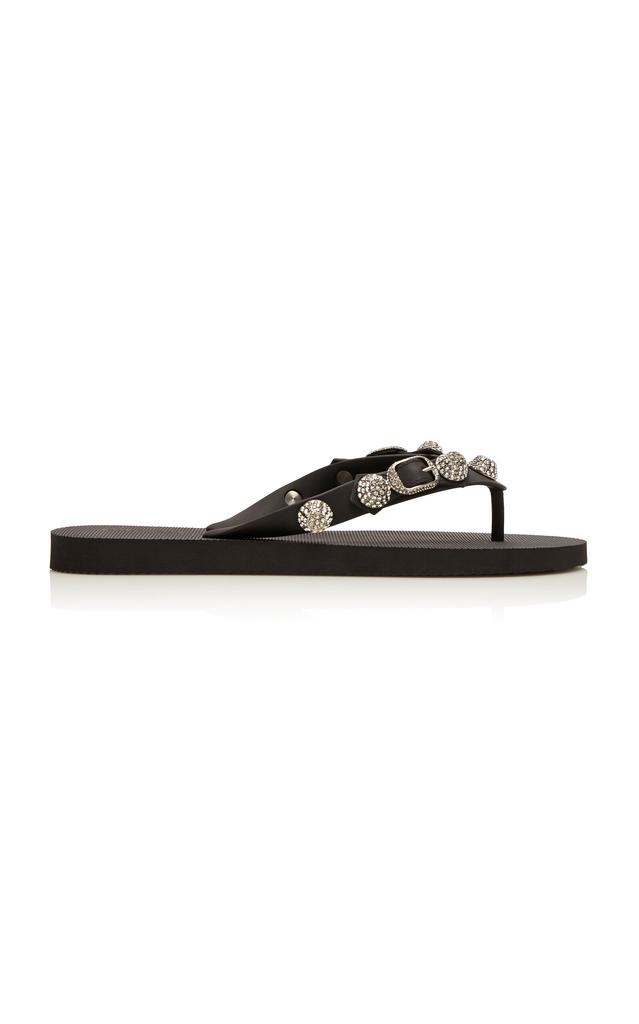 Balenciaga Black leather Avenue Sock sandals - Sandals