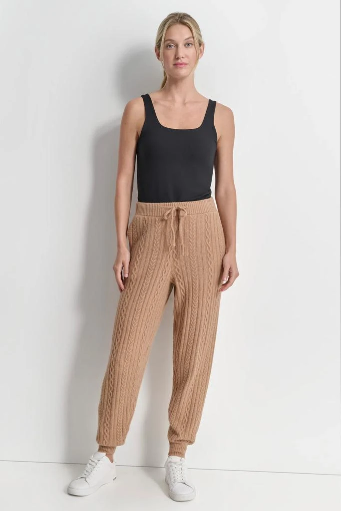 DKNY COZY CABLE SWEATER JOGGER 3