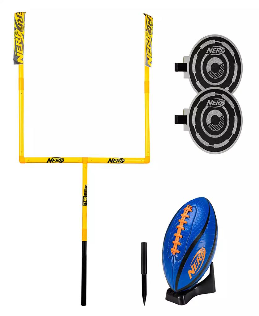 Franklin NERF Punt and Pass Football Goal Post Set