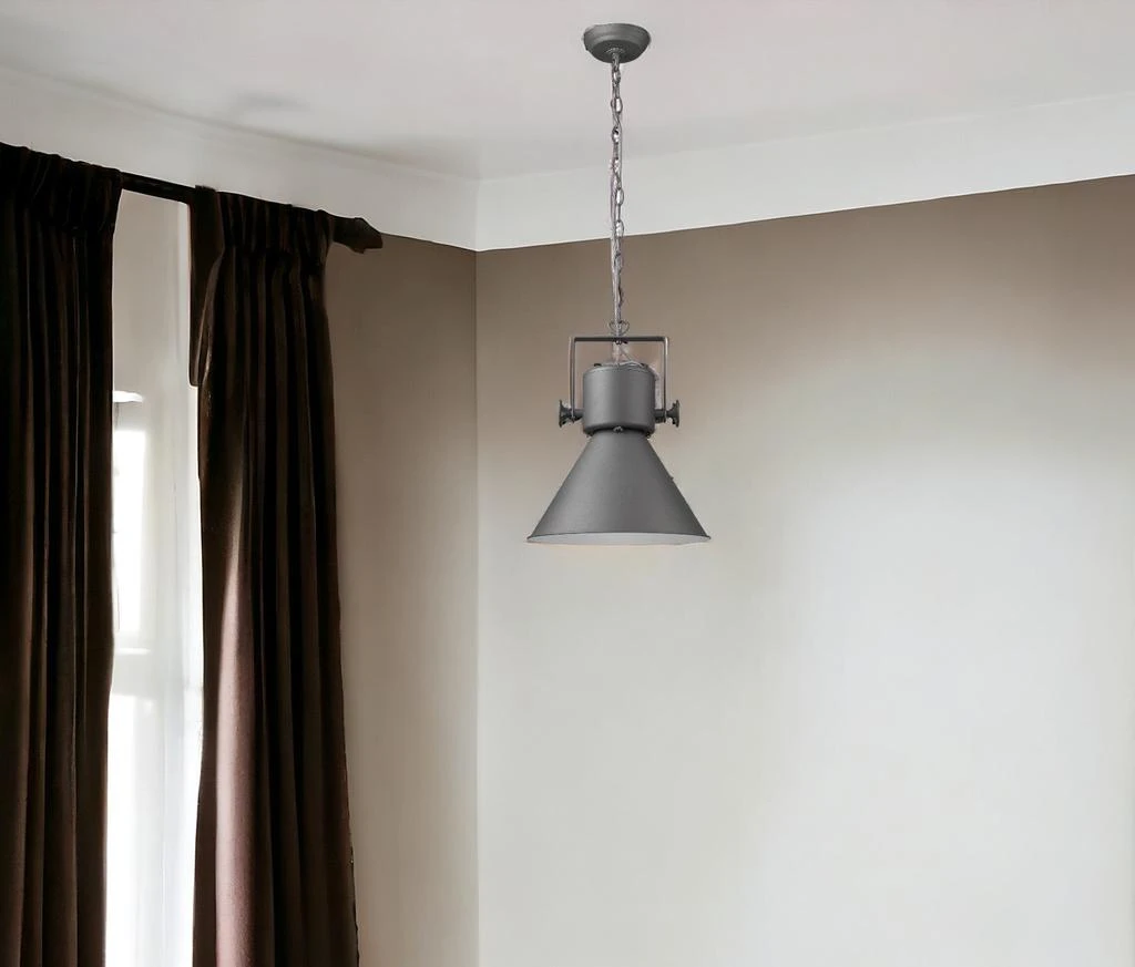 Hivvago Crew 1-Light Gray Pendant