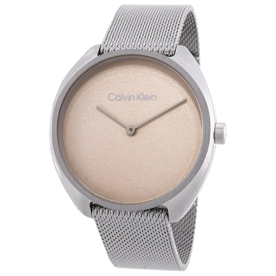 Calvin Klein Quartz Blush Dial Ladies Watch 25200269 1