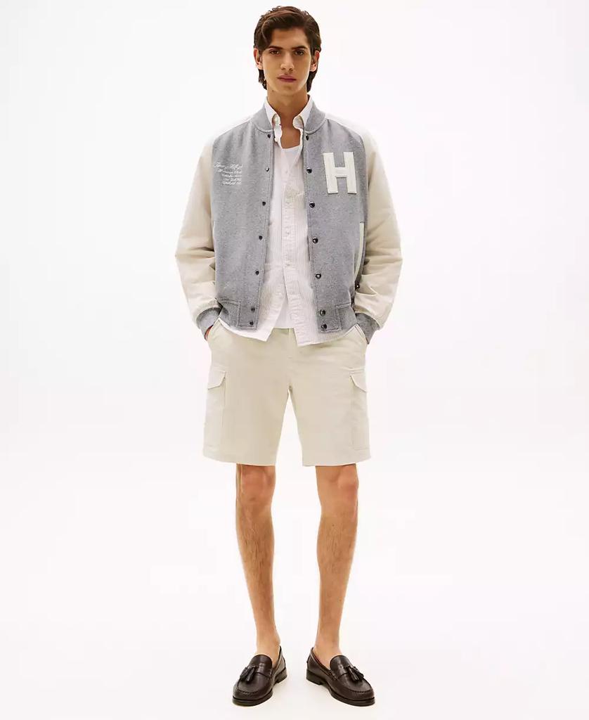 Tommy Hilfiger Men
s Varsity Logo Bomber Jacket