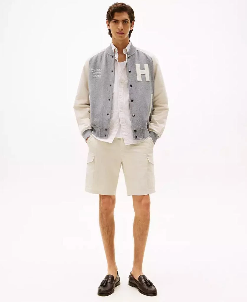 Tommy Hilfiger Men
s Varsity Logo Bomber Jacket 2