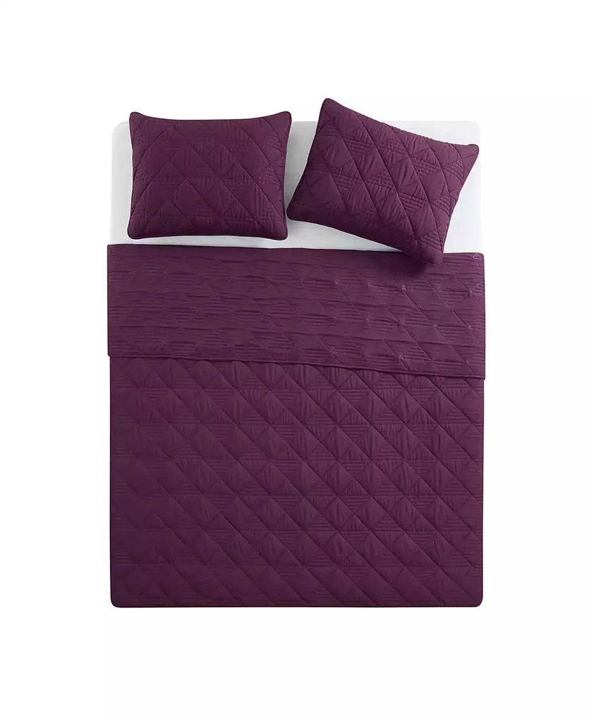 VCNY Home Lucy Pinsonic Diamond 3-Pc. Quilt Set 5