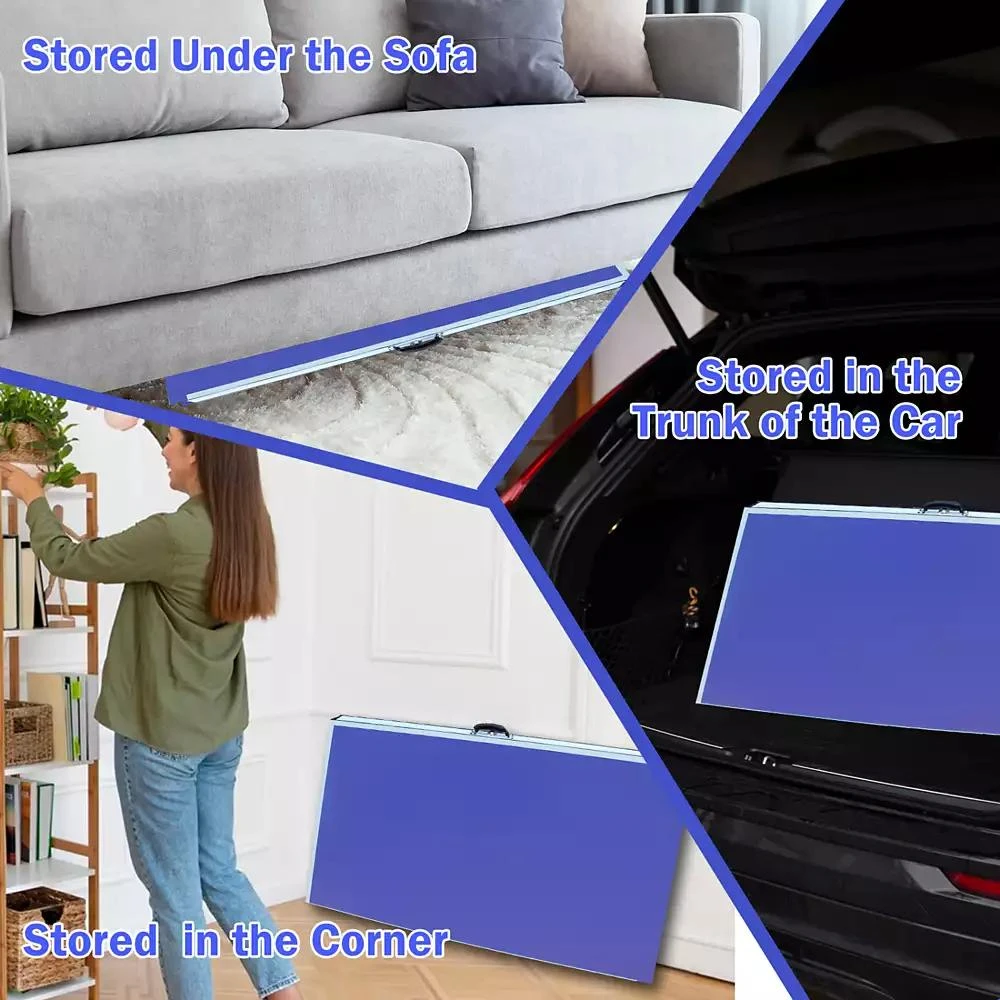 Streamdale Furniture Streamdale Midsize Foldable Table Tennis Table with Paddles and Balls 3