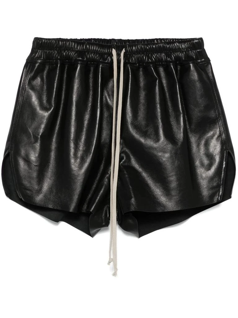 Rick Owens Rick Owens Leather Boxers Shorts 1