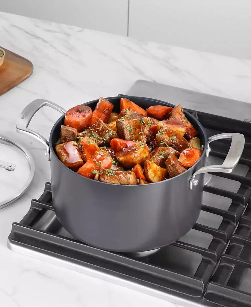 Guy Fieri Flavortown Hard-Anodized Laser Titanium Aluminum 6-Qt. Dutch Oven with Lid 4