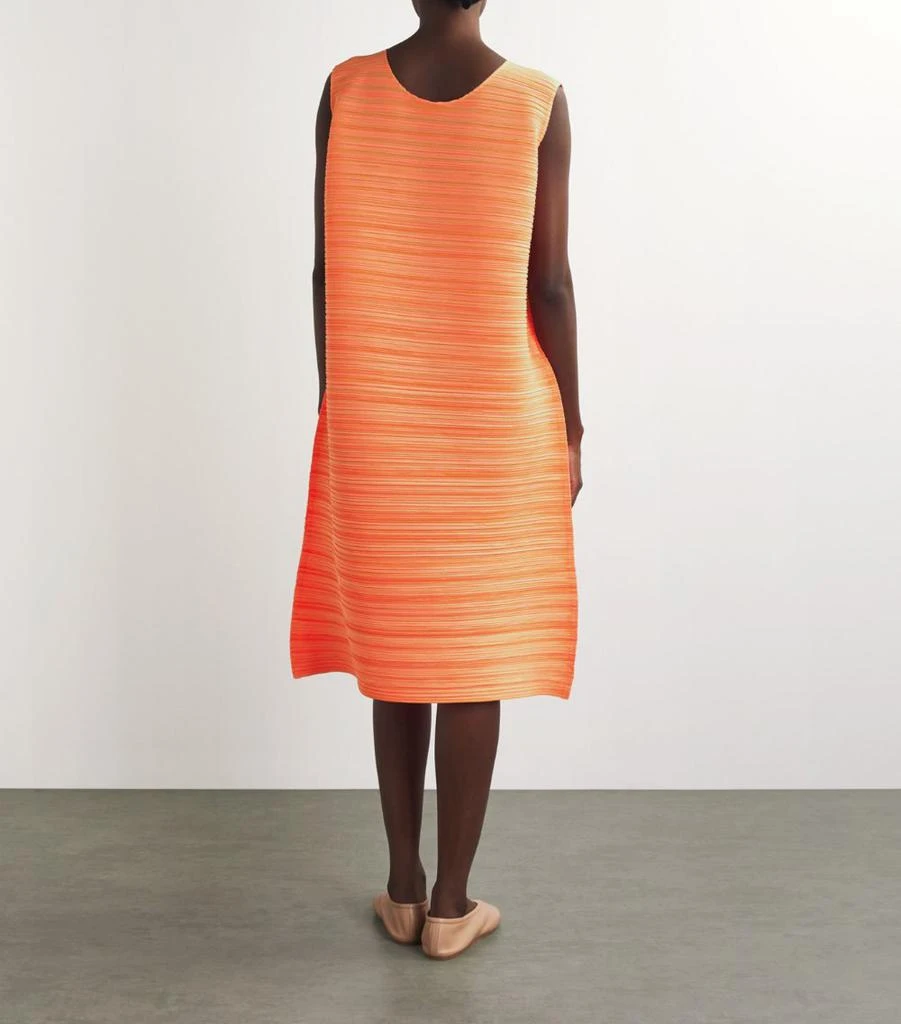 Pleats Please Issey Miyake Sheer Bounce Midi Dress - Dresses 