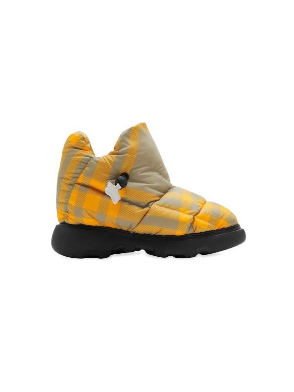 Burberry Pillow Checked Boots 1