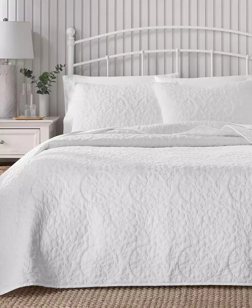 Charter Club Suzani Embroidery 2-Pc. Quilt Set, Twin, Exclusively at Macy's 1