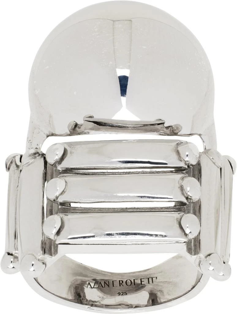 Alan Crocetti Silver Armadillo Armour Ring 1
