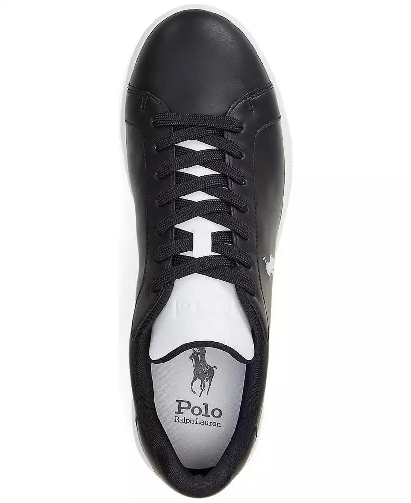 Ralph Lauren Men's Heritage Court II Leather Lace-Up Sneakers 3
