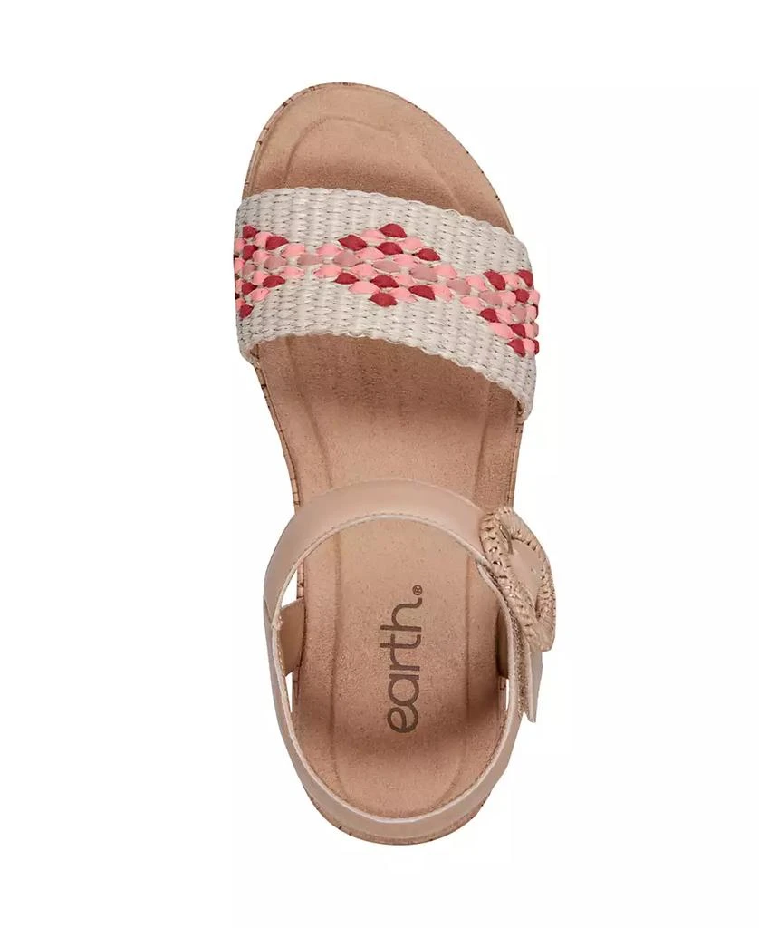 Earth Women's Padma Woven Band Ankle Strap Sandals 4