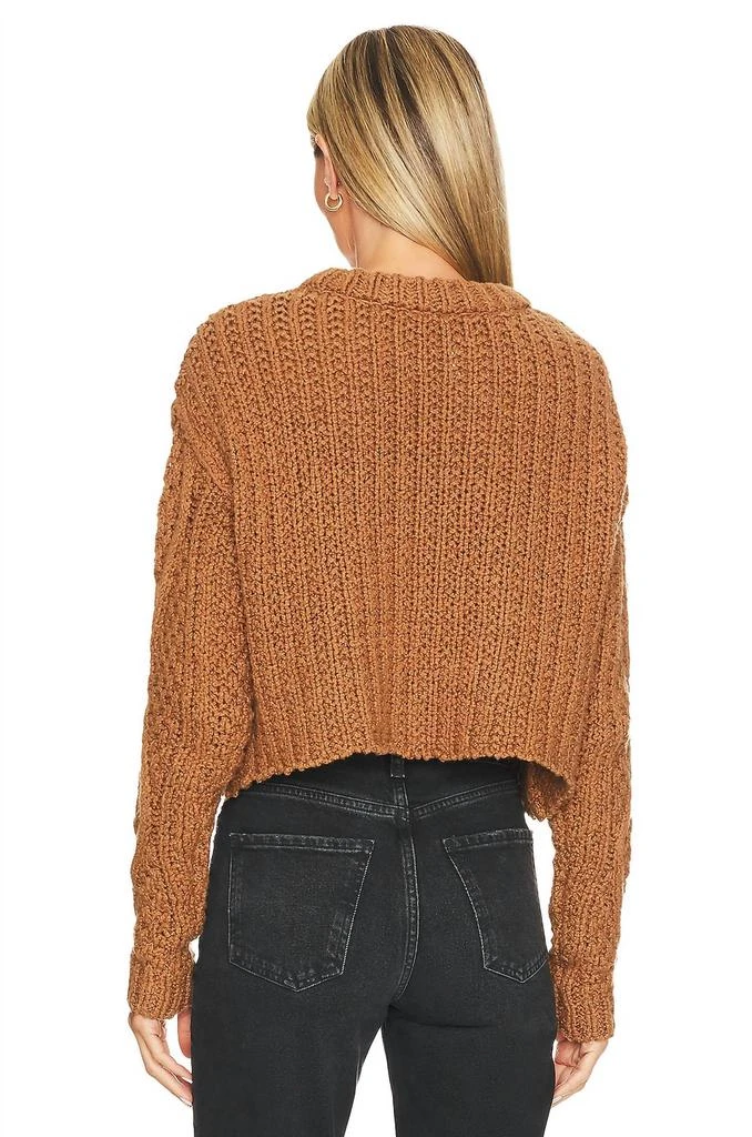 Free People Cutting Edge Cable Sweater 4