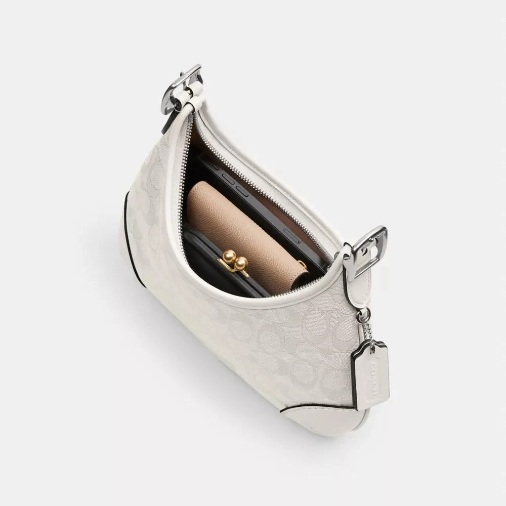 Coach Hamptons Hobo Bag In Signature Jacquard 6