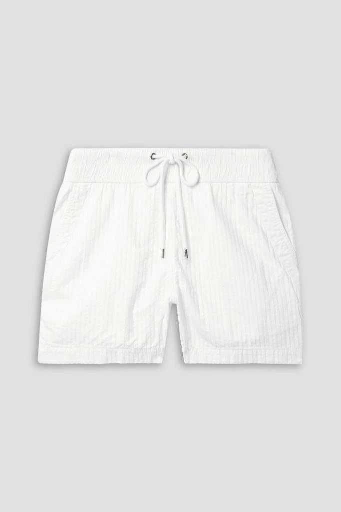 JAMES PERSE Ribbed cotton and Lyocell-blend shorts 1