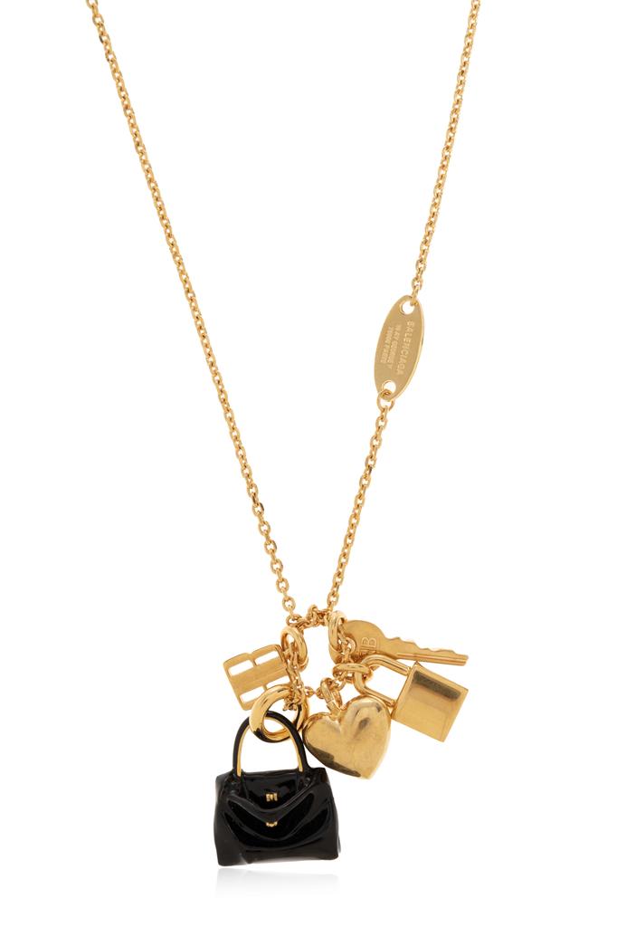 Balenciaga 3 Letter VIP Pendant Necklace \u2013 On Sale Now with Up to
