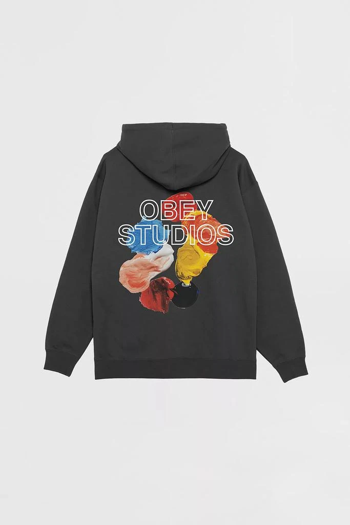 Obey OBEY Studios Palette Graphic Hoodie Sweatshirt 1