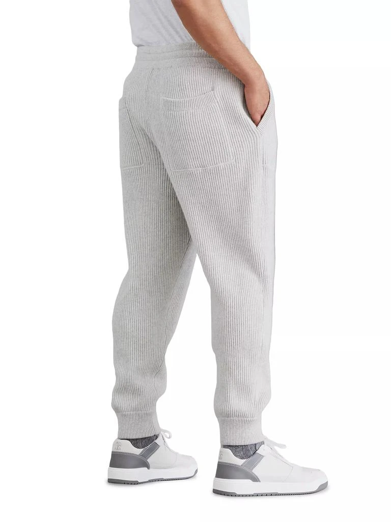 Brunello Cucinelli Cashmere English Rib Knit Joggers 3