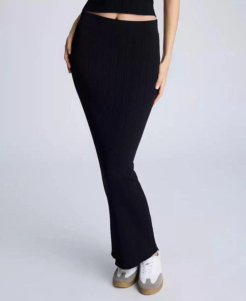 Kenneth Cole Women's Varigated Rib-Knit Maxi Skirt 3