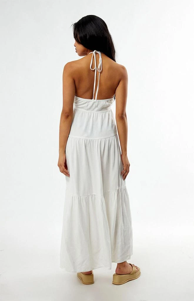 KENDALL & KYLIE Keyhole Halter Midi Dress 5