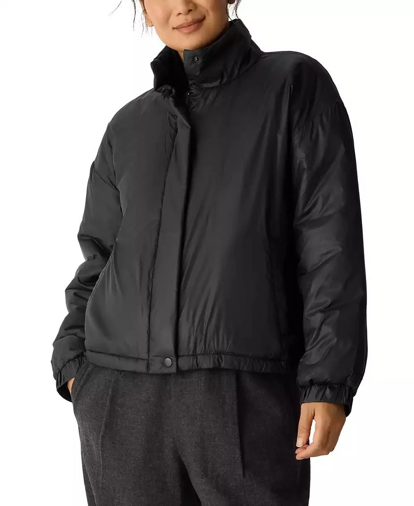 Eileen Fisher Women
s High Collar Puffer Jacket, Regular and Plus 2