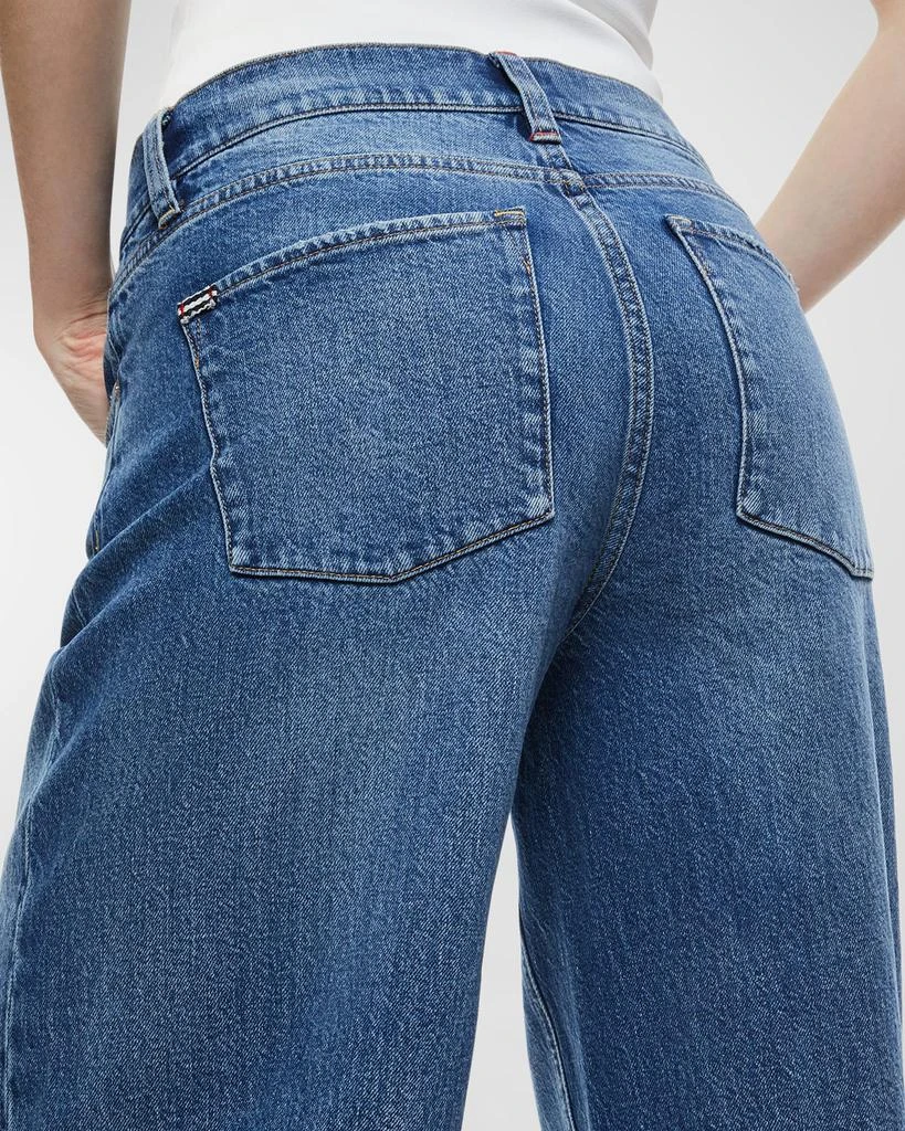 Alice + Olivia Trish Mid-Rise Baggy Jeans 6