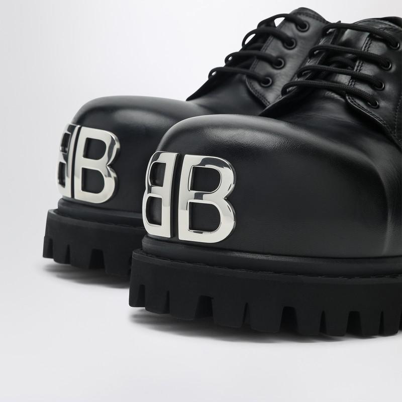 正規店購入BALENCIAGA スタッズ付きローファー 黒 36 正規店購入BALENCIAGA スタッズ付きローファー 黒 36