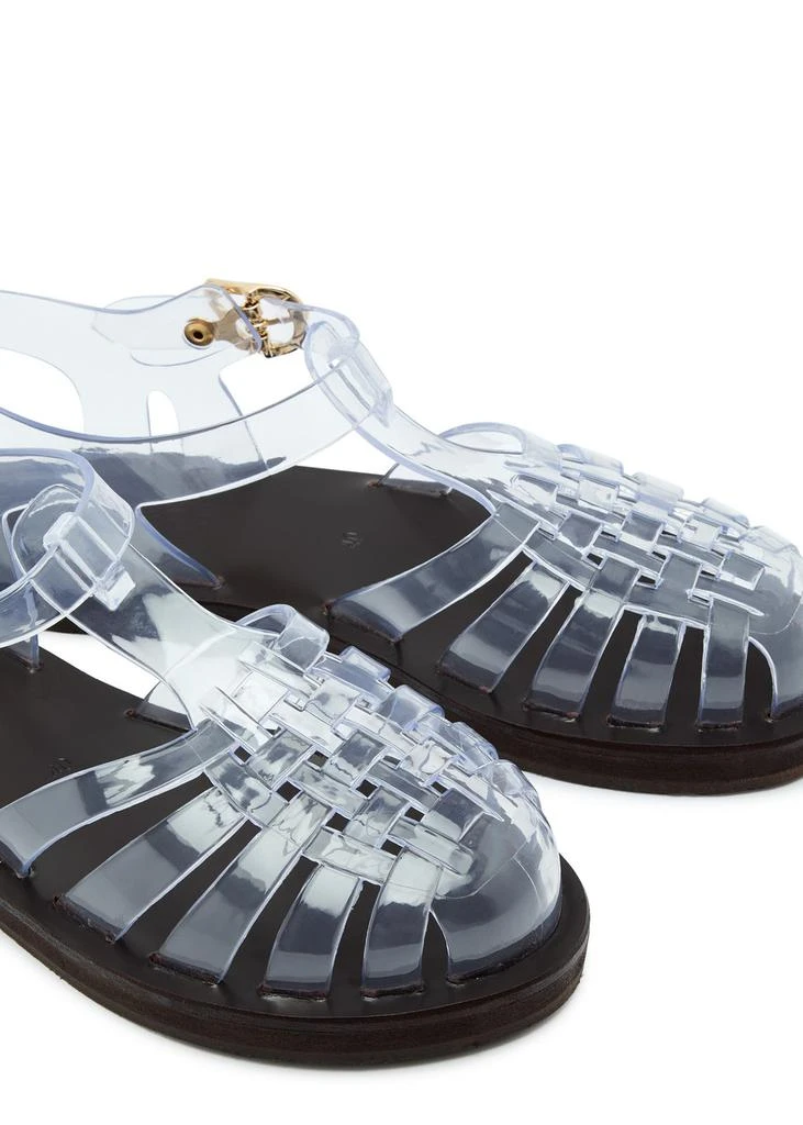 ANCIENT GREEK SANDALS Homeria Jelly rubber sandals 3