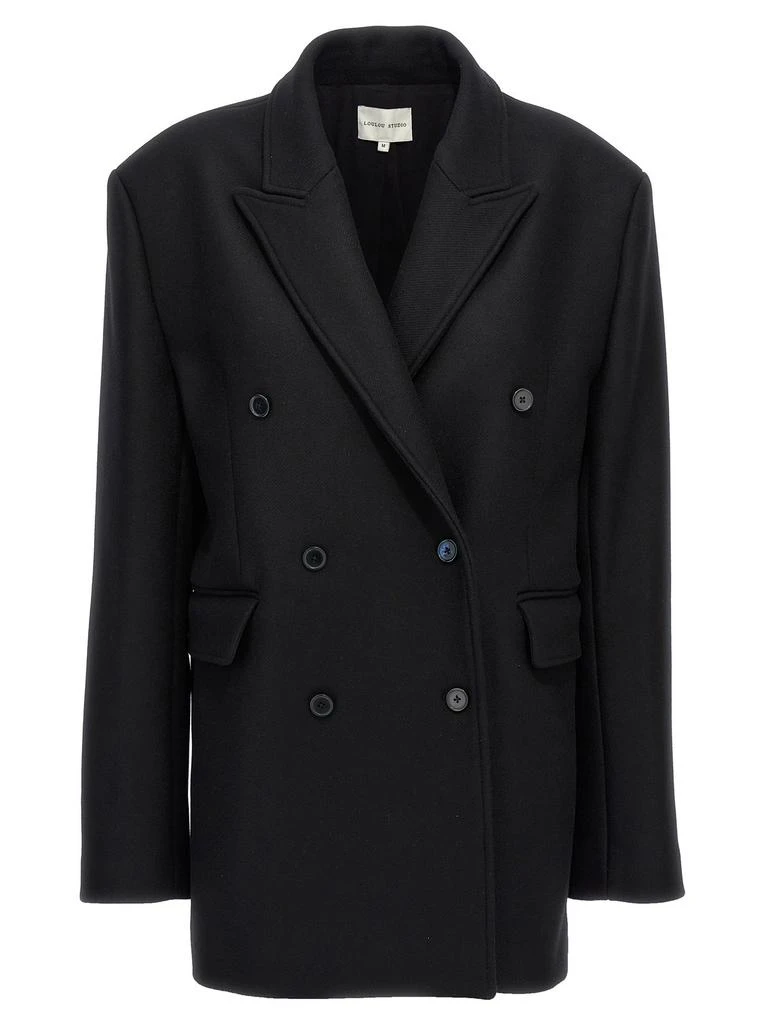 Loulou Studio Loulou Studio Koon Double-Breasted Coat 1