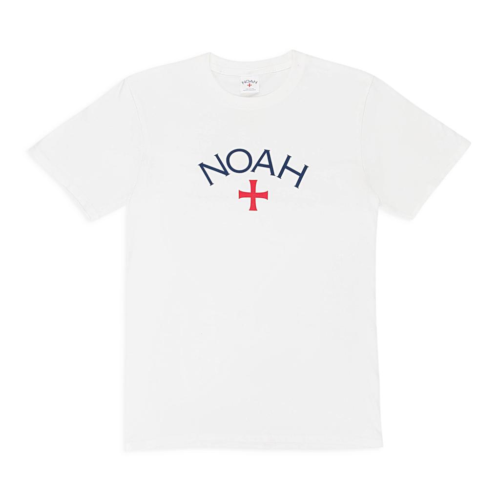 Noah CORE LOGO WHITE T-SHIRT