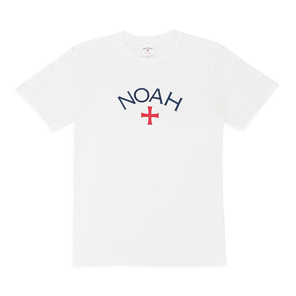 Noah CORE LOGO WHITE T-SHIRT 1