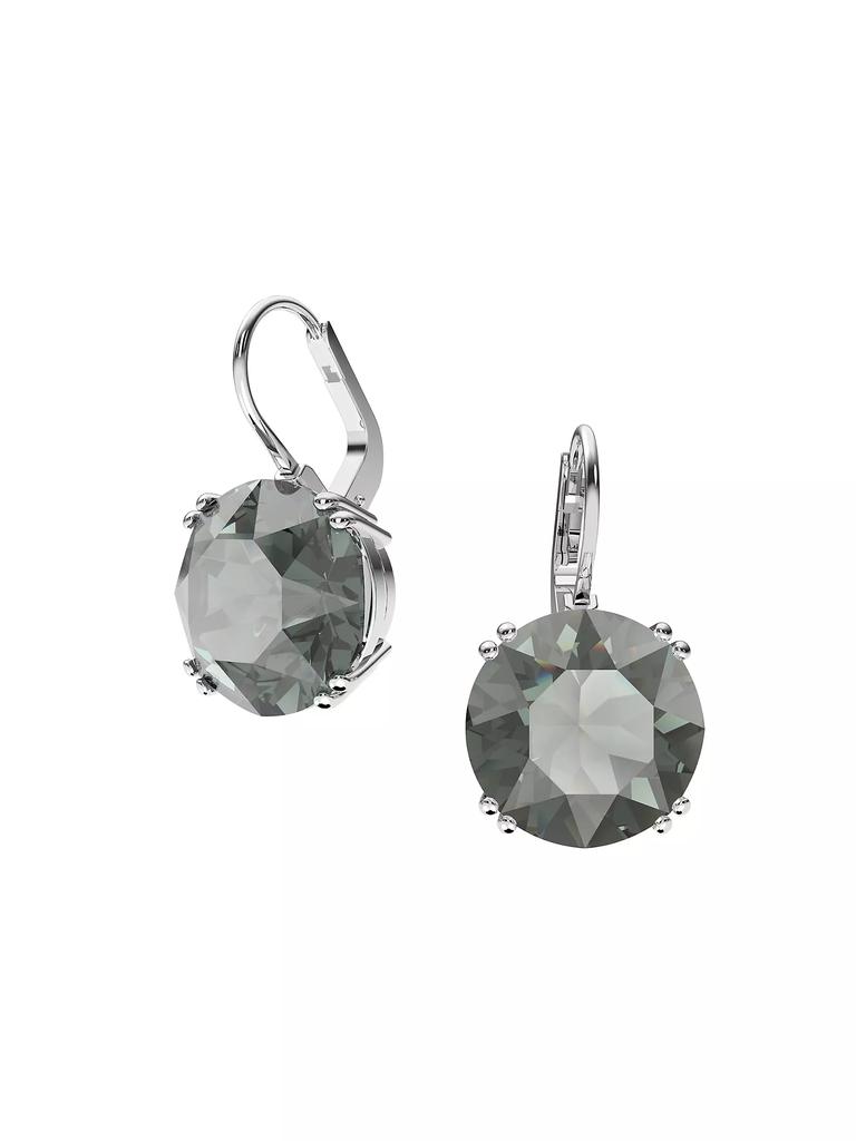 Swarovski Millenia Rhodium-Plated Round-Cut Crystal Earrings