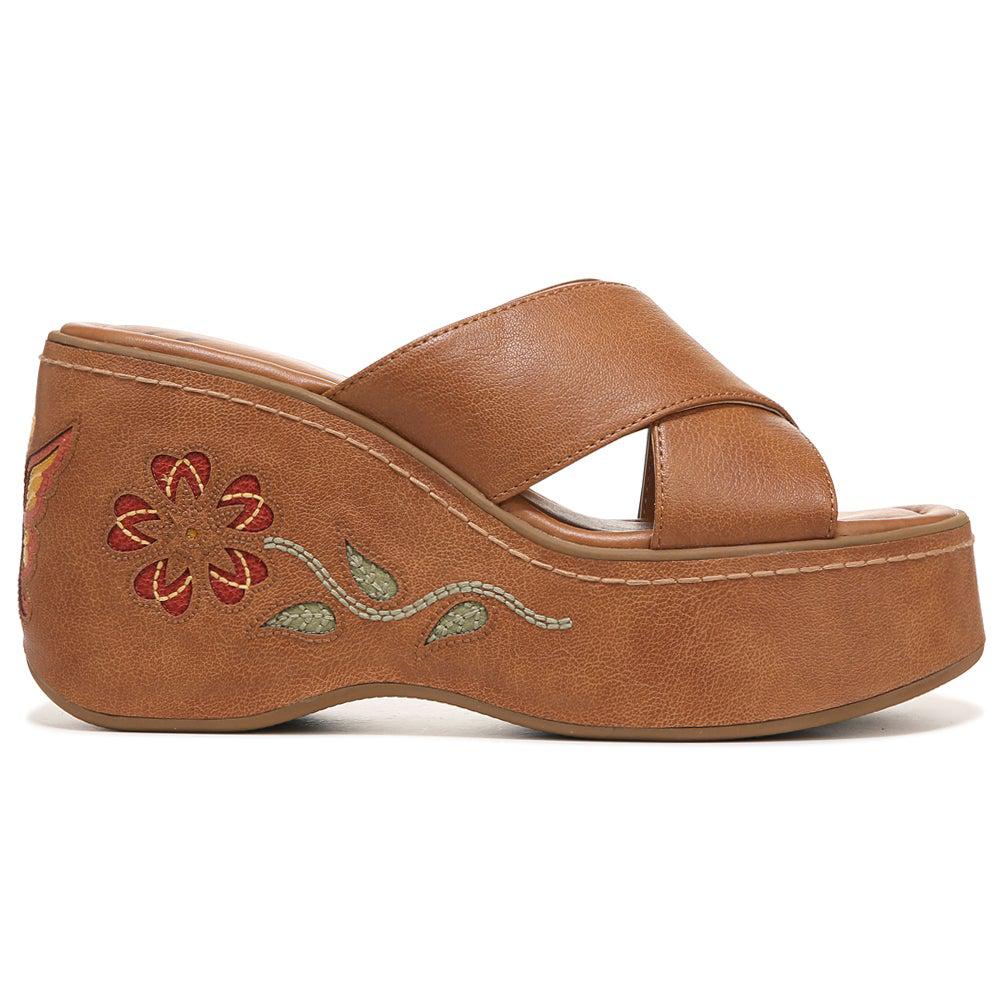 ZODIAC Nessa Tooled-Inlay Platform Sandals
