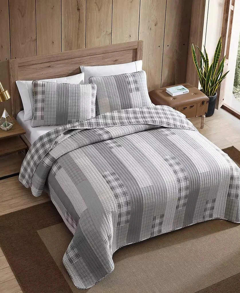 Eddie Bauer Fairview Reversible 2-Pc. Quilt Set 3