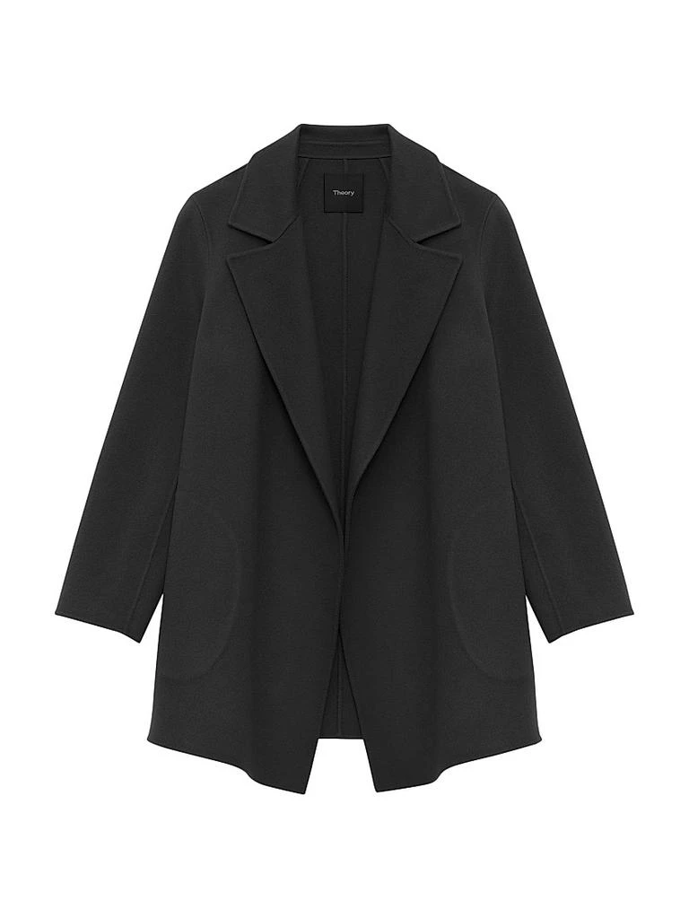 Theory Clairene Wool-Cashmere Blazer 1