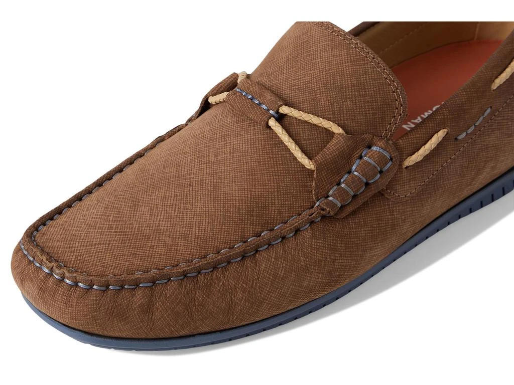 NEW MARTIN DINGMAN men’s bermuda braid loafers in cappuccino Martin Dingman Bermuda Braid Loafers - Business Casual Shoes  main image 3