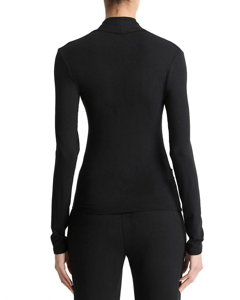 Vince Long Fixed Wrap Long Sleeve Top 3