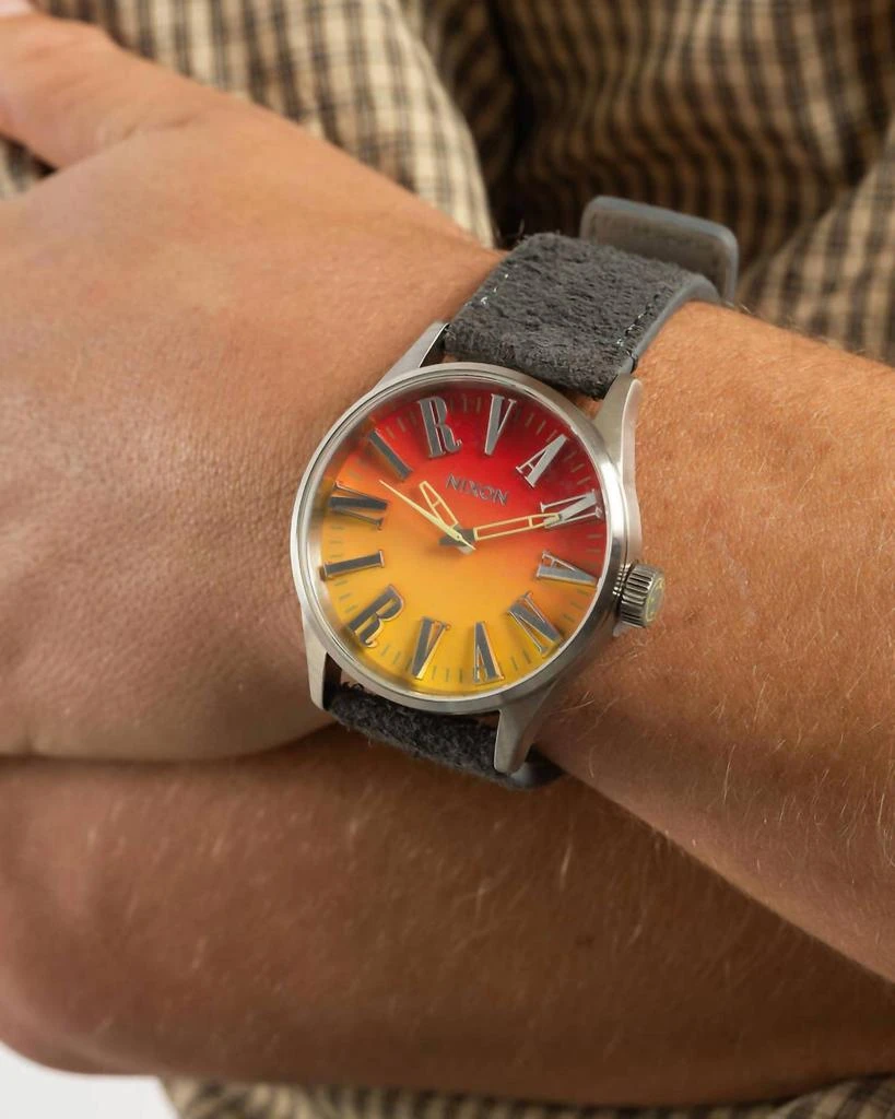 Nixon Nixon - Unisex Nirvana Sentry Leather Watch 5