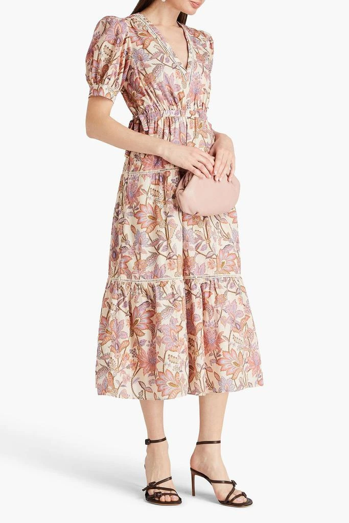 Derek Lam Columbia tiered paisley-print cotton midi dress 2