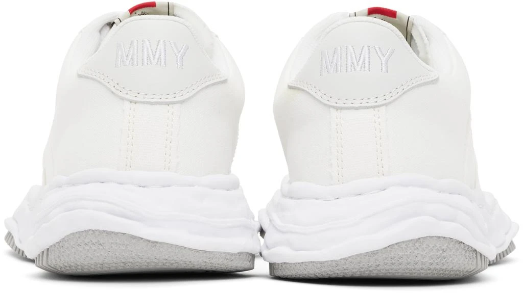 Maison MIHARA YASUHIRO White Wayne OG Sole Canvas Low-Top Sneakers 2