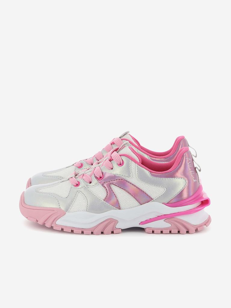 Billieblush Girls Iridescent Athletic Trainers in White